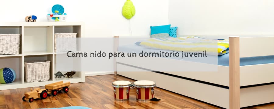 cama nido habitación juvenil